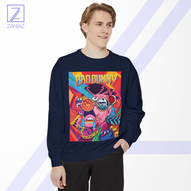 Bad Bunny Concert Poster Sweatshirt