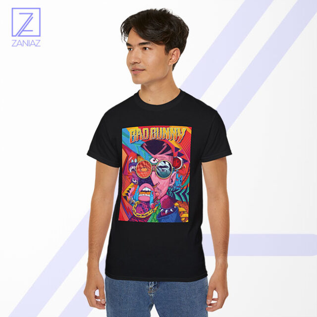 Bad Bunny Concert Poster Tshirt