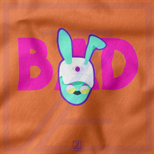 Bad Third Eye Evil closeup Sweatshirt - Bad Bunny Song