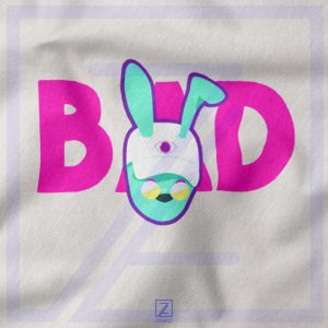 Bad Third Eye Evil closeup Tshirt - Bad Bunny Song