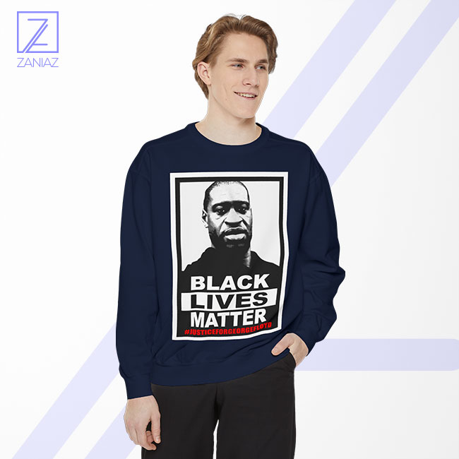 T-shirt Black Lives Matter - Sweatshirt Coupe Classique, Col Tissé, 241 G - 12