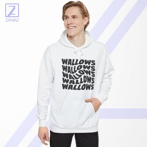 Black Wallows Hoodie - Rock Band Best