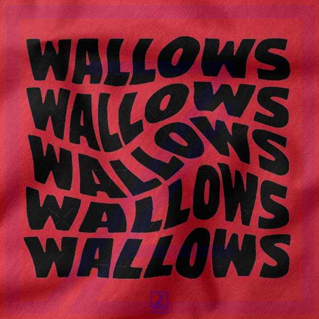 Black Wallows closeup Sweatshirt - Best Rock Band