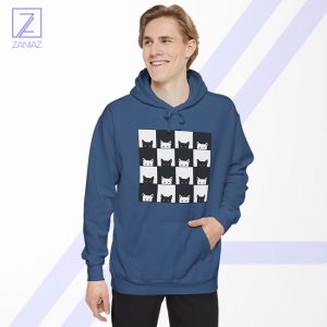 Black White Kittens Hoodie - Cheap Cat Lover