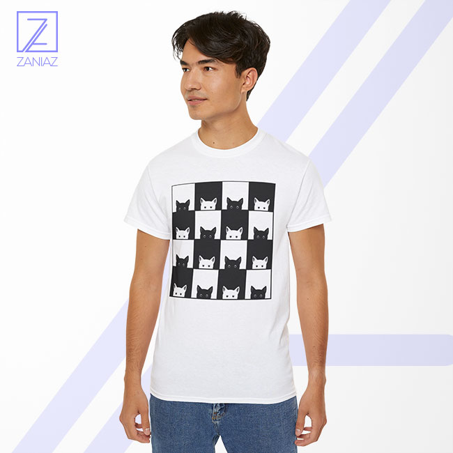 Black White Kittens Tshirt - Cheap Cat Lover