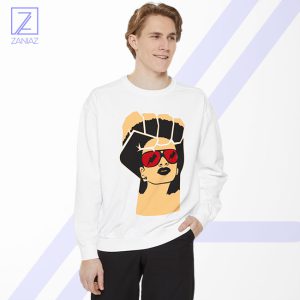 Black Woman Power Sweatshirt - Civil Rights Movement