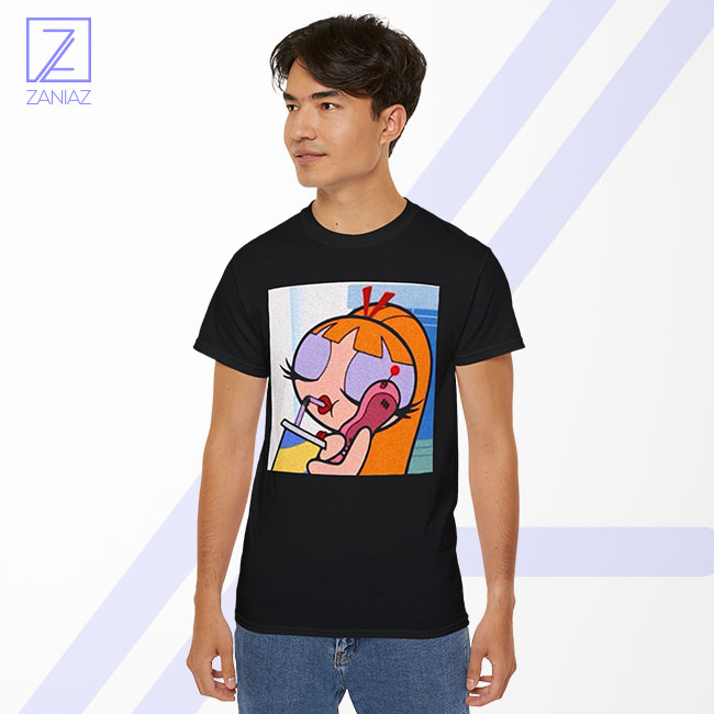 Blossom Character Tshirt - The Powerpuff Girls