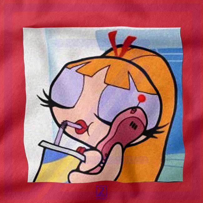 Blossom Character closeup Hoodie - The Powerpuff Girls