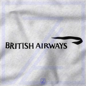 British Airways Logo closeup Tshirt - Buy Airline Gift