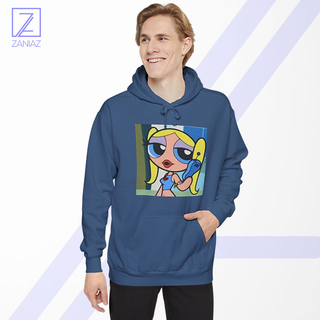 Bubbles Character Hoodie - The Powerpuff Girls