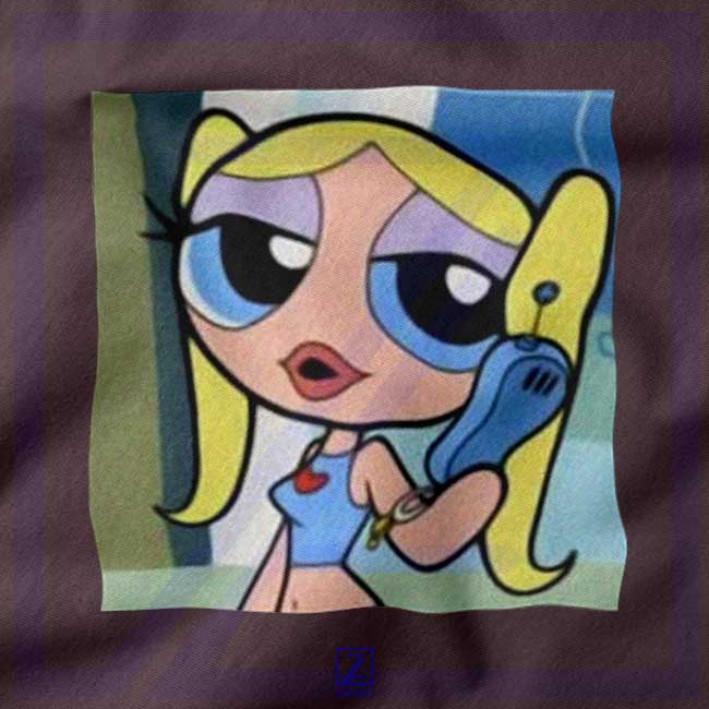Bubbles Character closeup Tshirt - The Powerpuff Girls