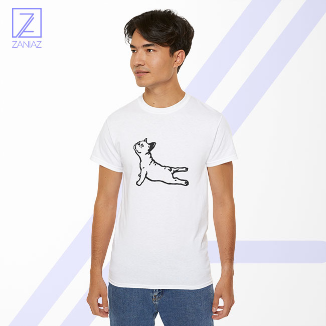 Bulldog Yoga Pose Tshirt - Funny Dog Lover