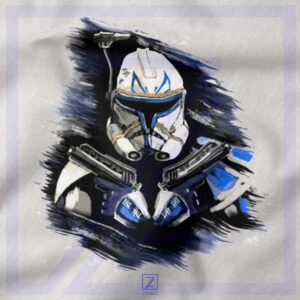 Captain Rex Star Wars closeup Tshirt - Anakin Skywalker