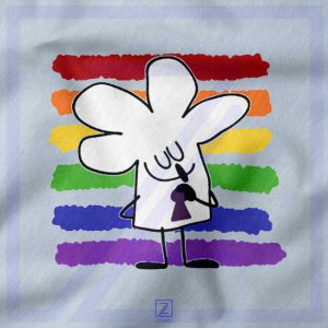 Cartoon Peace closeup Tank Top - Live Laugh Lobe