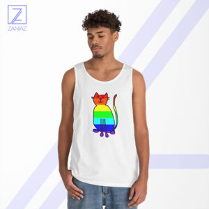 Cat Rainbow Tank Top - Buy Funny Kitten