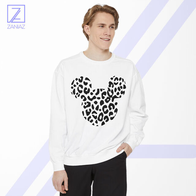 Cheetah Mickey Sweatshirt