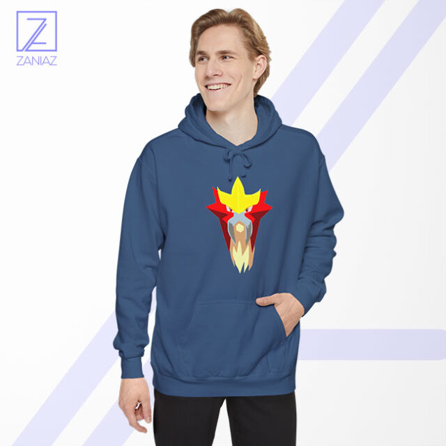 Legendary Fire Beast Entei Retro Anime T-Shirt