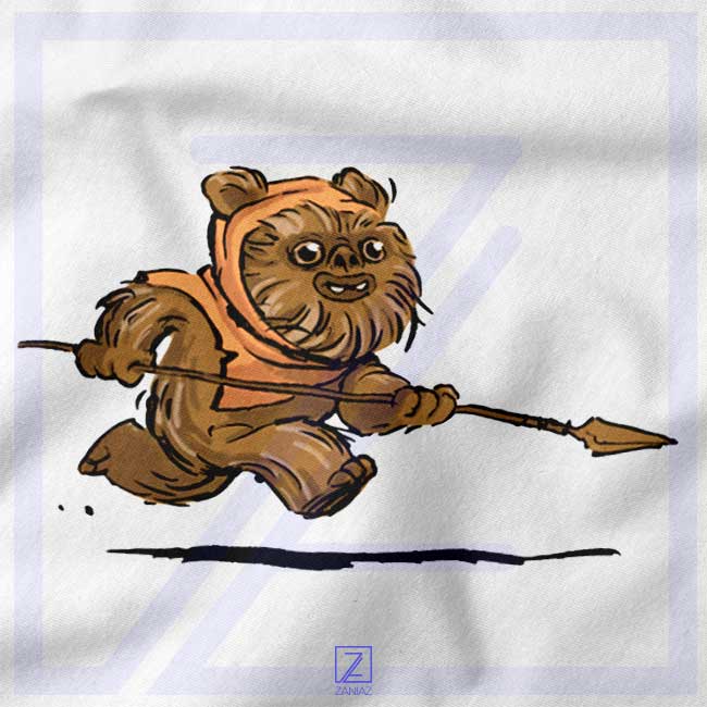 Ewok Species closeup Tank Top - Star Wars Universe