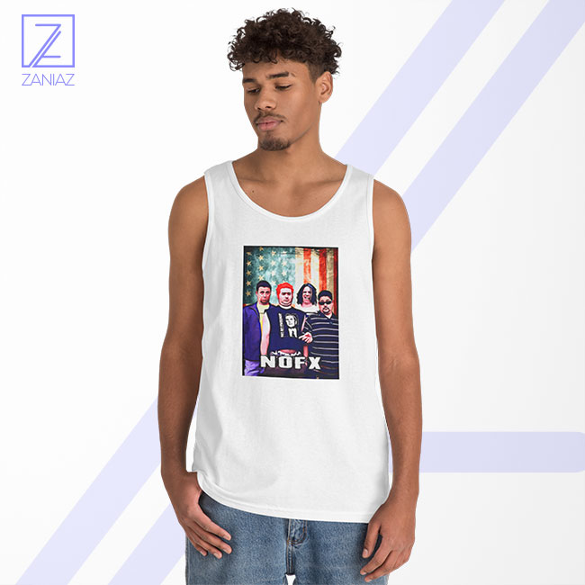 Flag America Nofx Tank Top - Knight Smile Face Best