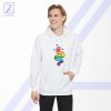 Gay Pride Snake Hoodie - Rainbow Flag