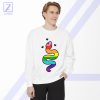 Gay Pride Snake Sweatshirt - Rainbow Flag