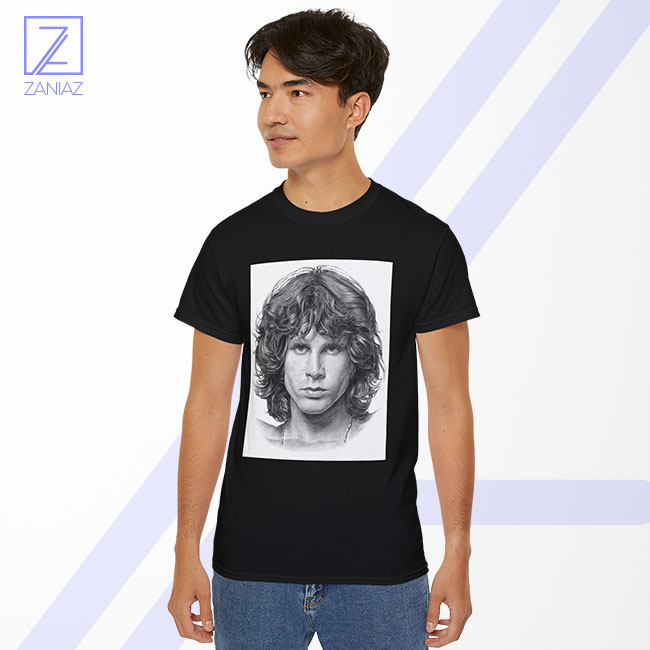 Jim Morrison Band The Doors Nice Tshirt - American Poet