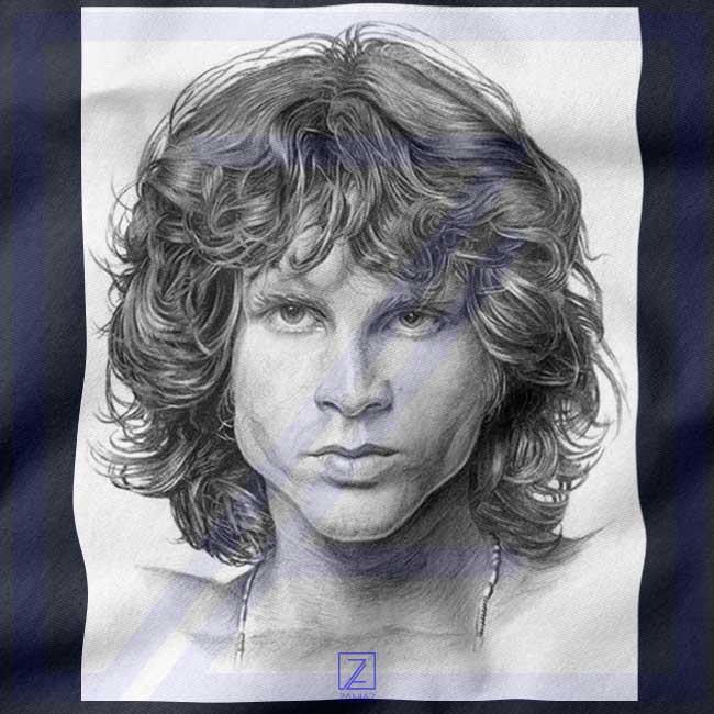 Jim Morrison Band The Doors Nice closeup Tshirt - American Poet