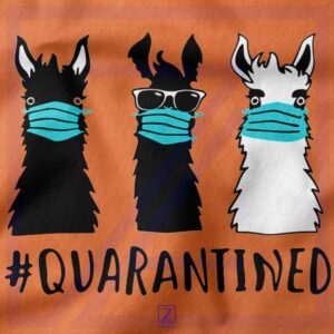 Llama Face Mask closeup Hoodie - Best Quarantine