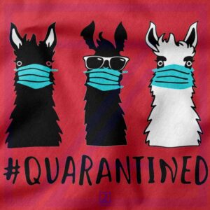 Llama Face Mask closeup Tank Top - Best Quarantine
