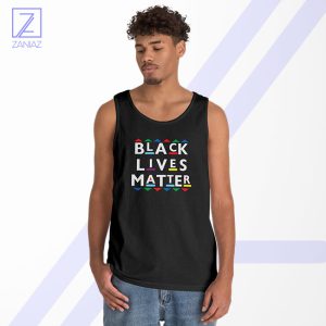 Martin Logo Black Lives Matter Tank Top  - No To Racism