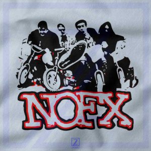 NOFX Rock Bands closeup Tshirt - Best Music Legends