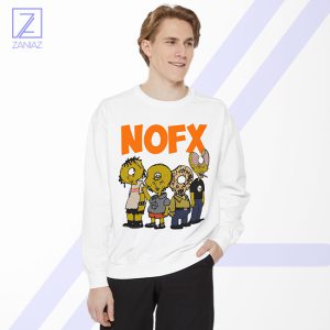 Nofx Scare Cartoon Sweatshirt - Best Punk Rock Band