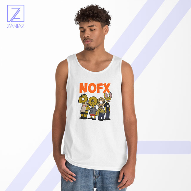 Nofx Scare Cartoon Tank Top - Best Punk Rock Band
