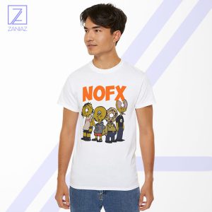 Nofx Scare Cartoon Tshirt - Punk Rock Band