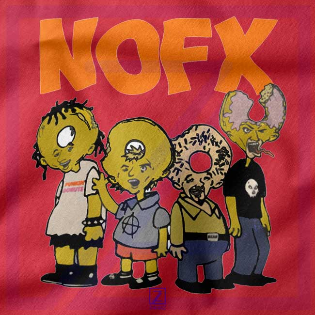 Nofx Scare Cartoon closeup Tank Top - Best Punk Rock Band