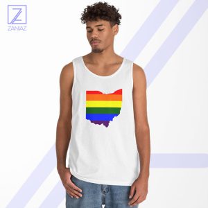 Ohio Pride Tank Top - Rainbow Flag Merch