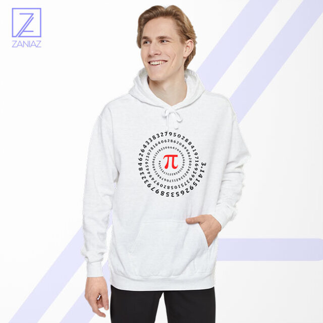 Hypnotic Pi Spiral Math Nerd T-Shirt