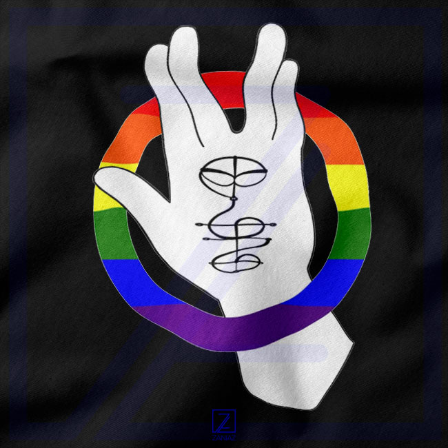 Pride LLAP closeup Hoodie - Live Long and Prosper