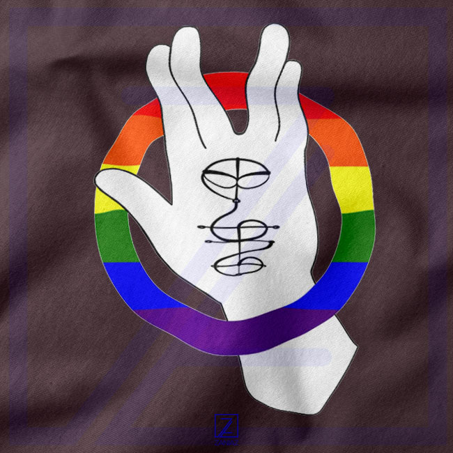 Pride LLAP closeup Sweatshirt - Live Long and Prosper