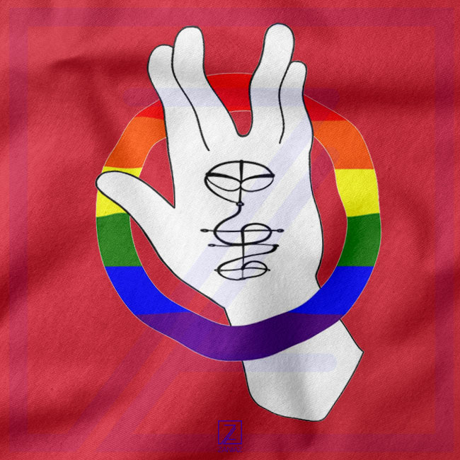 Pride LLAP closeup Tank Top - Live Long and Prosper