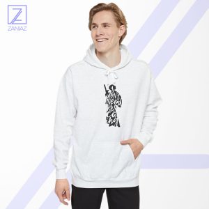 Princess Leia Don't Rescue Me Hoodie - Star Wars