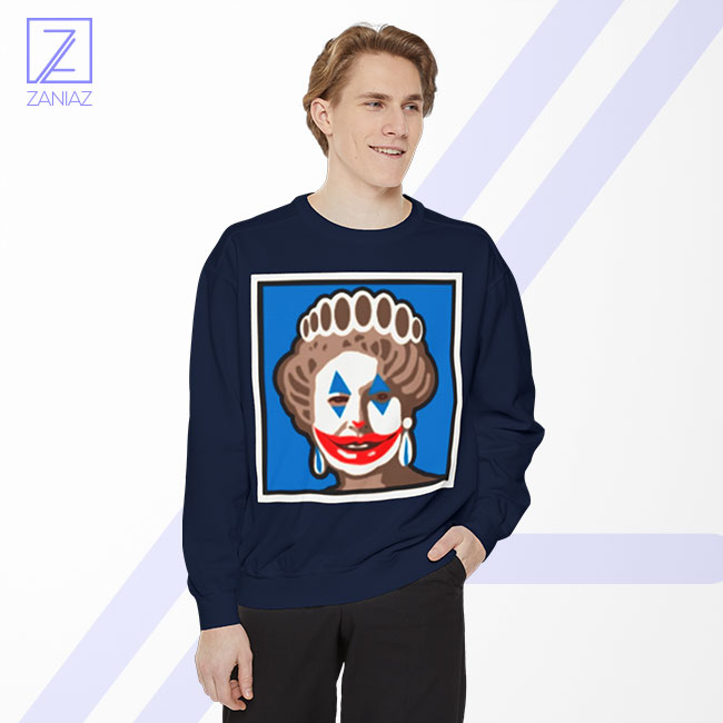 Queen England Sweatshirt - Joker Parody Movie
