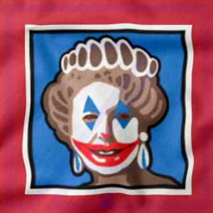 Queen England closeup Hoodie - Joker Parody Movie