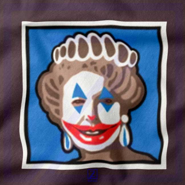 Queen England closeup Tank Top - Joker Parody Movie