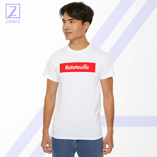 Ratatouille Red Logo Tshirt - Parody Film