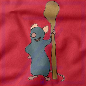 Remy Rat closeup Hoodie - Ratatouille Merch