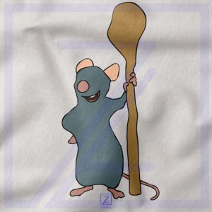 Remy Rat closeup Tshirt - Ratatouille Merch