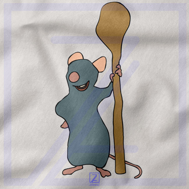 Remy Rat closeup Tshirt - Ratatouille Merch