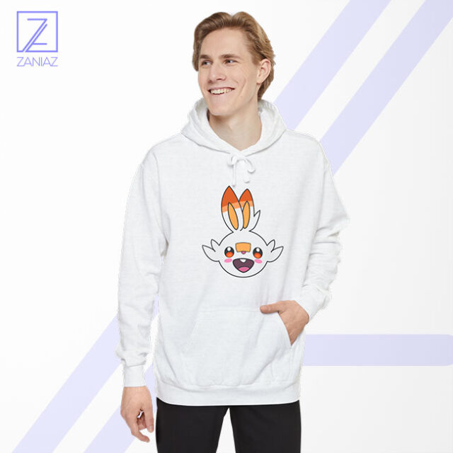 Scorbunny Rabbit Pokemon Hoodie