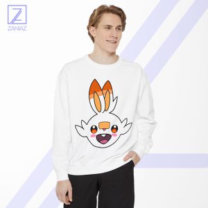 Scorbunny Rabbit Pokemon Sweatshirt - Video Game